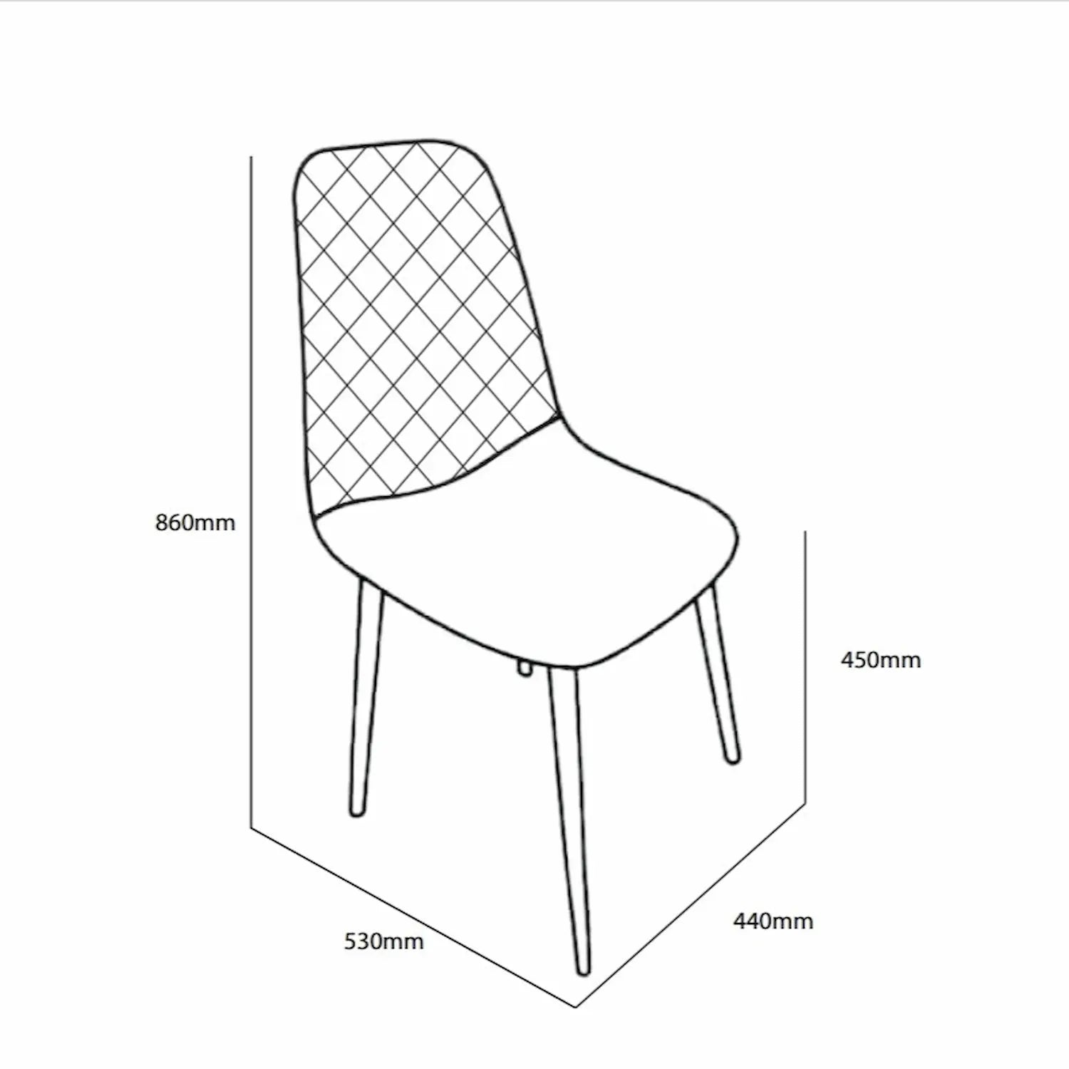 Sander Petra 5pc Dining Set