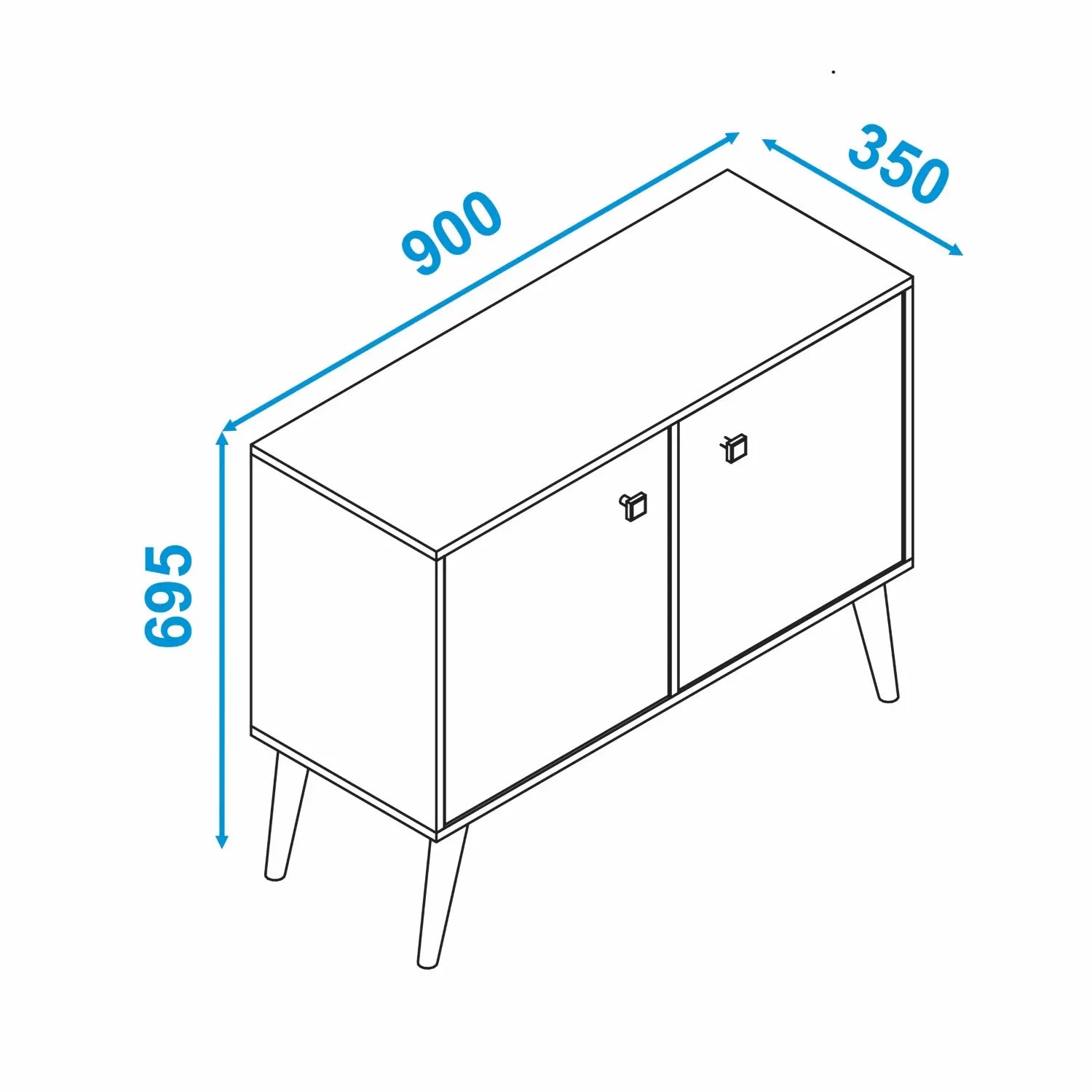 Geometric Sideboard