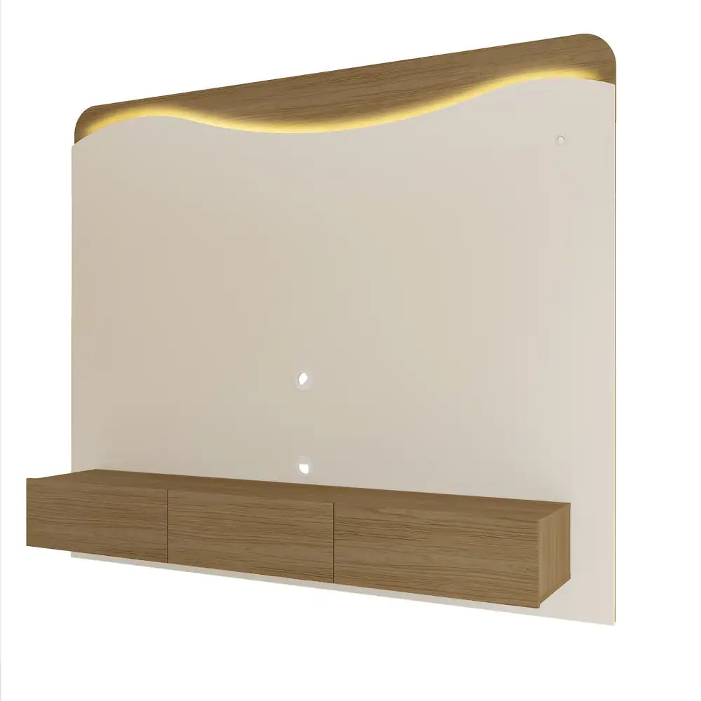 Lumiere TV Panel Oak-Off White