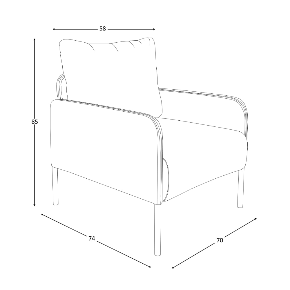 Martha Occasional Chair Tan