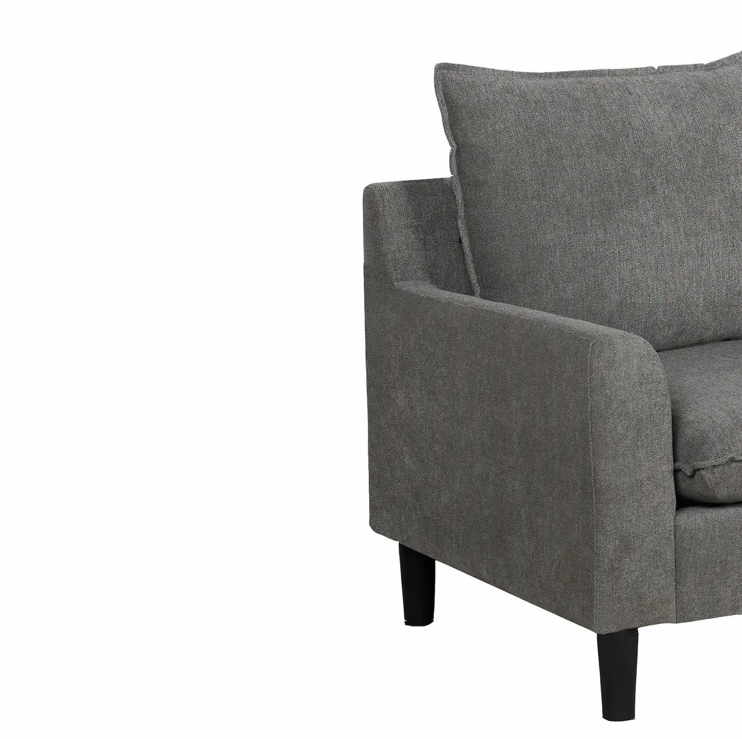 Marvis Grey Reversible L Shape Sofa