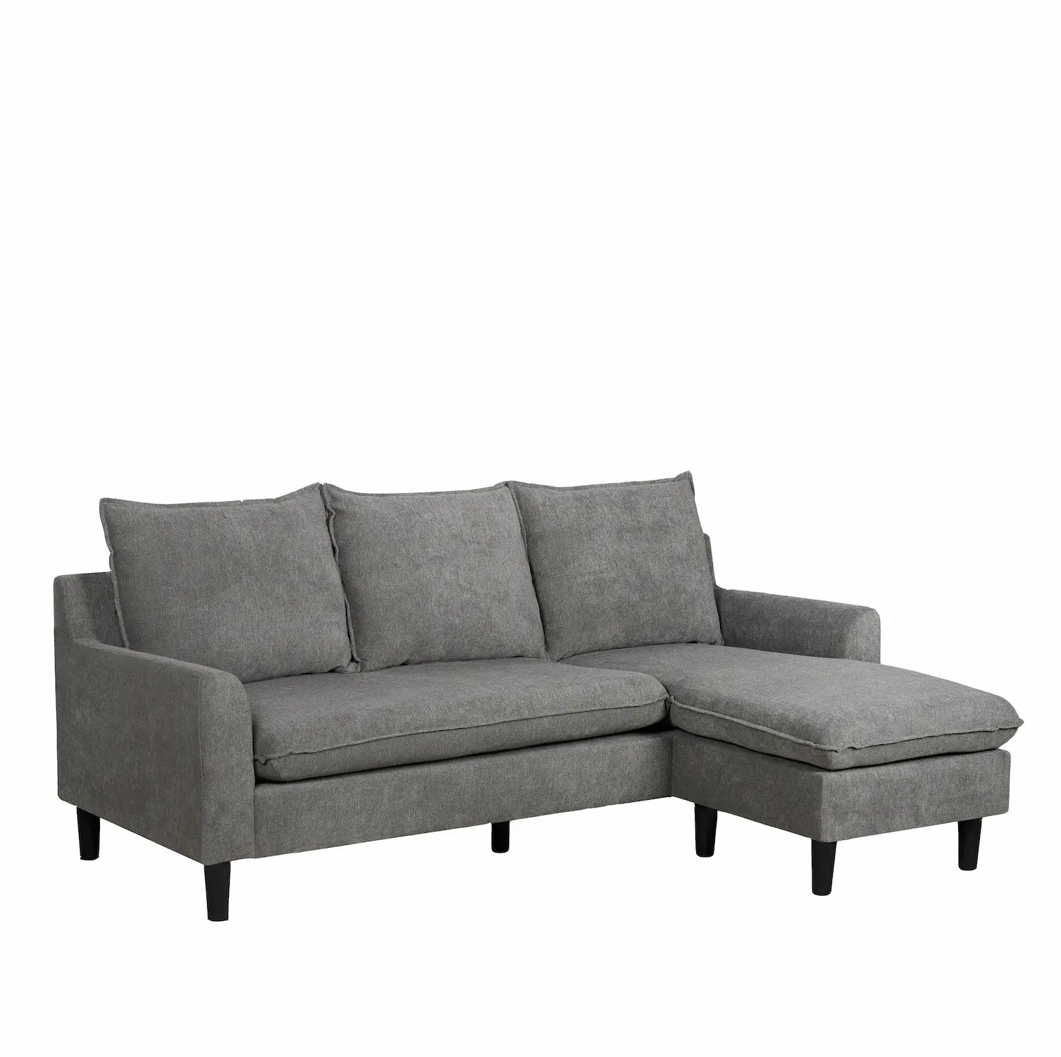 Marvis Grey Reversible L Shape Sofa