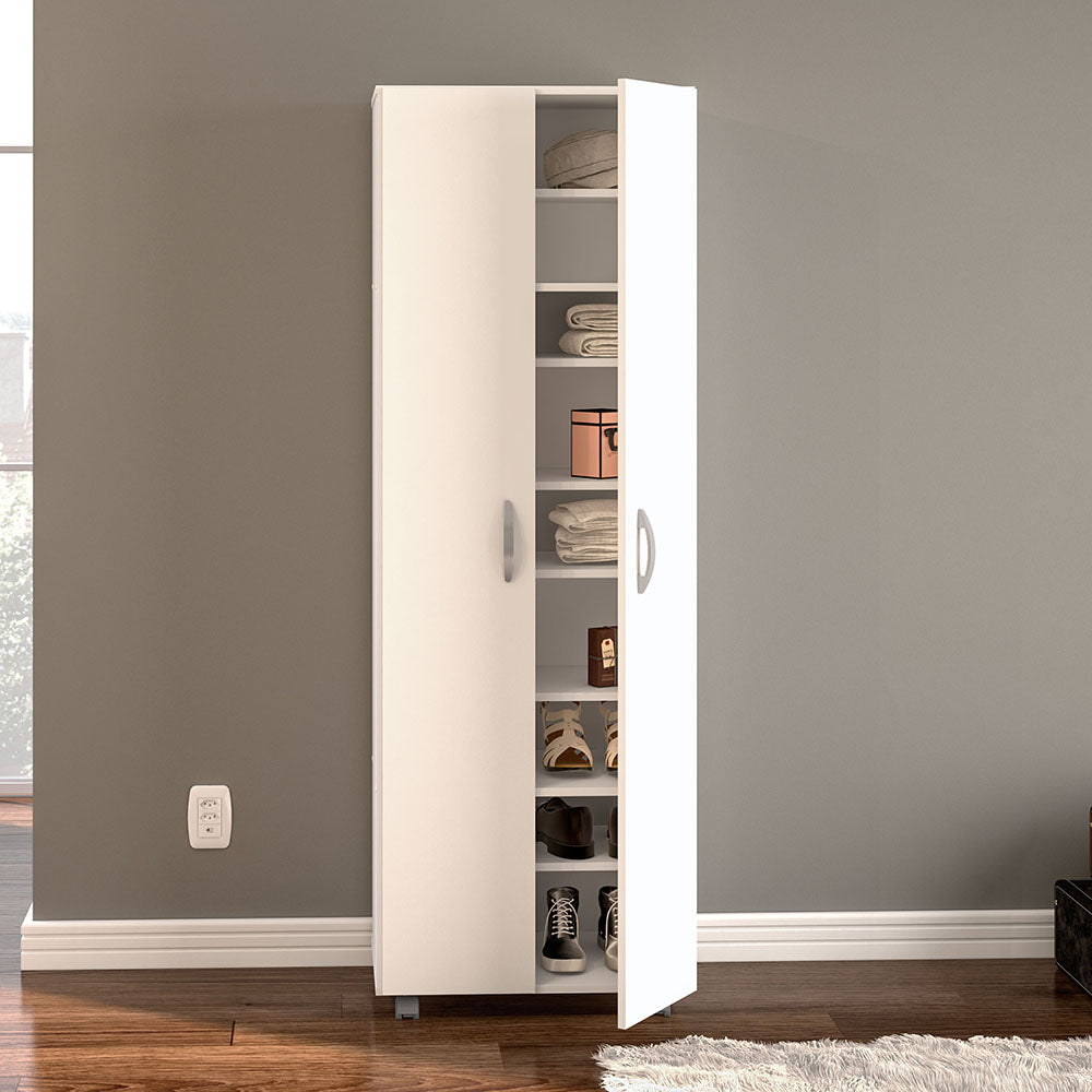 Multi-Functional White Cabinet
