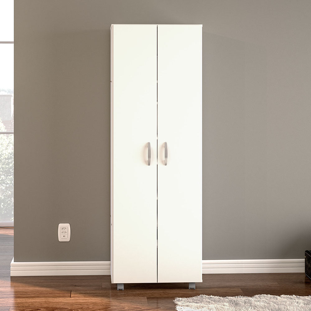 Multi-Functional White Cabinet