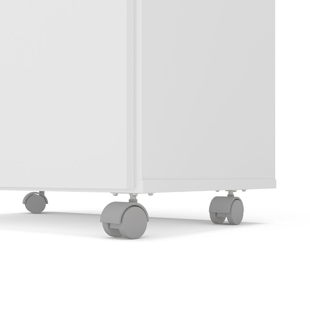 Multi-Functional White Cabinet