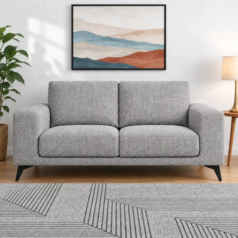 Sandy 2 Seater Couch Grey