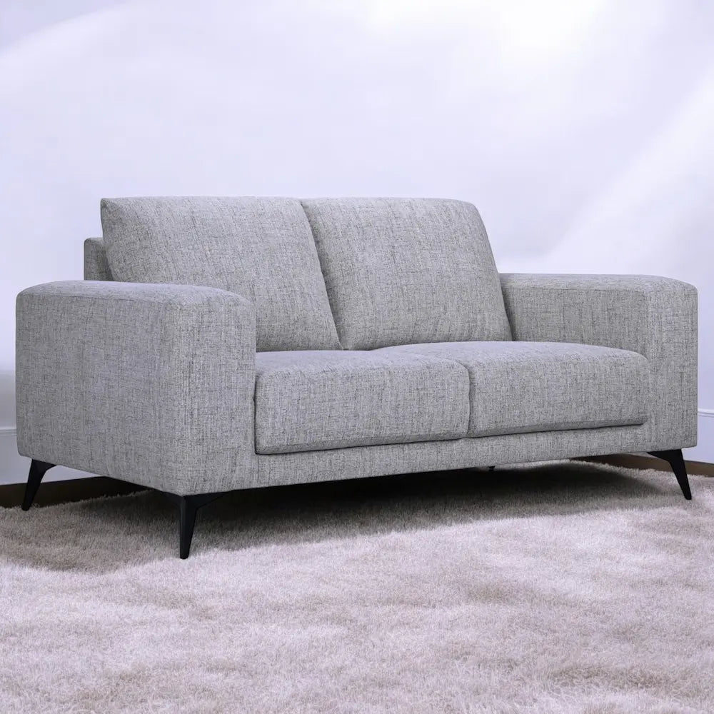 Sandy 2 Seater Couch Charcoal Grey - Click Furniture