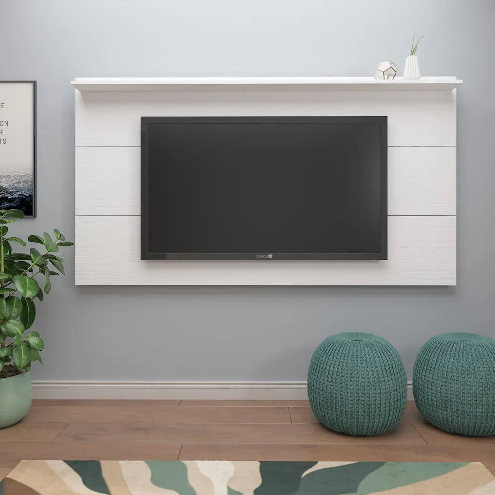 TV Panel Slim White - Click Furniture