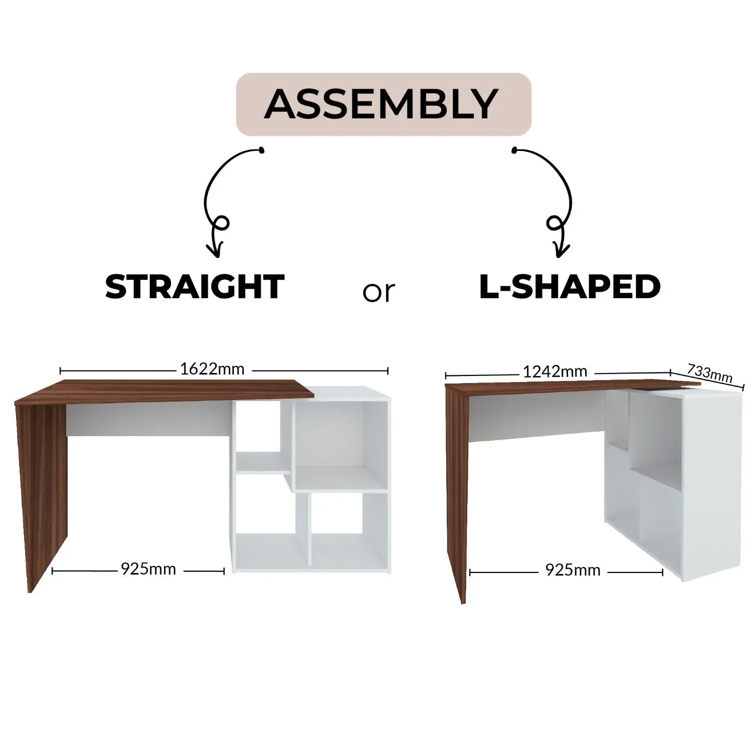 Urban Desk White