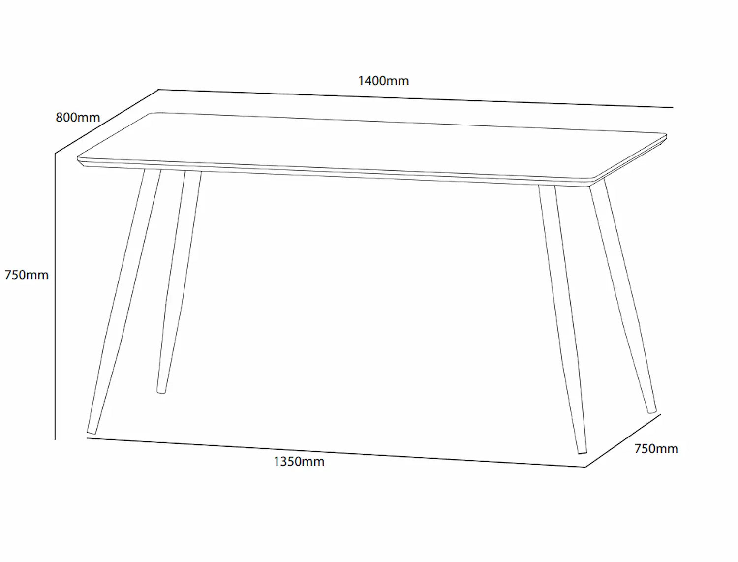 Vortex 7pc Dining Set