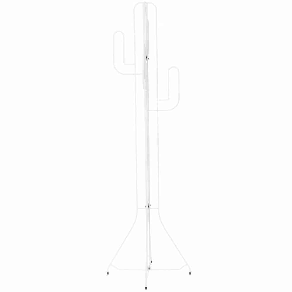 Cacthus hat and coat stand white 2