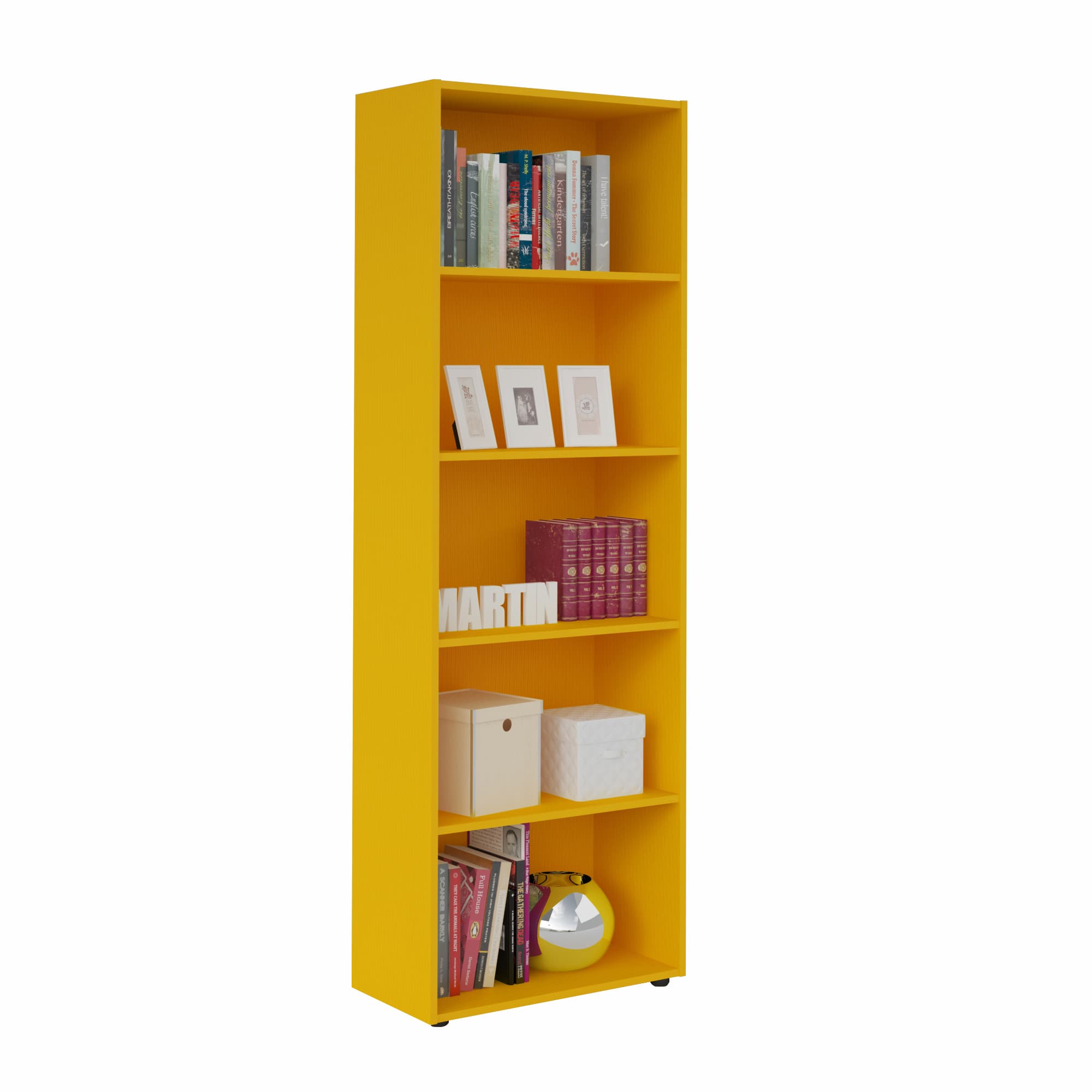Multy Bookcase Yellow 3